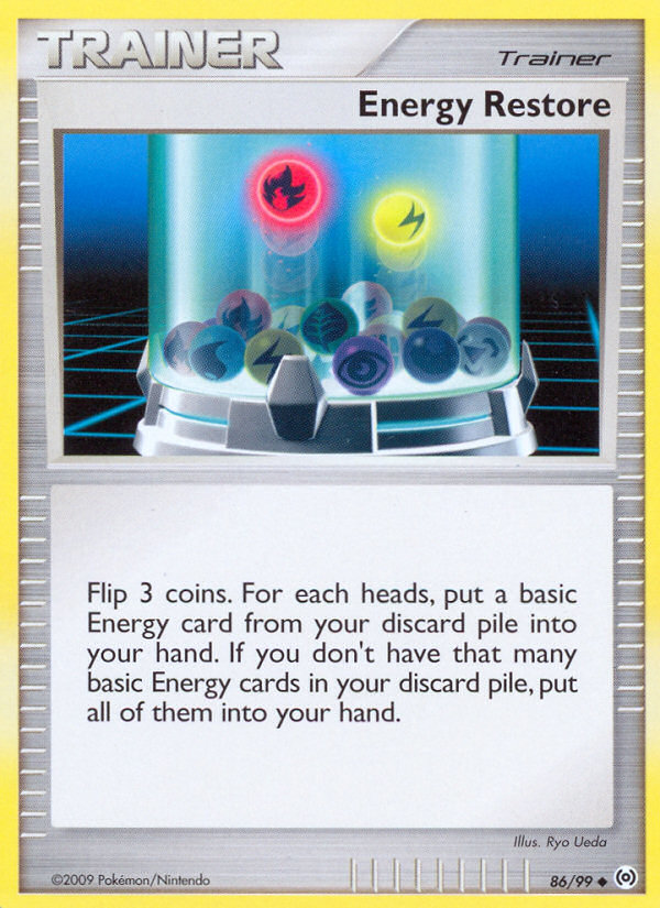 Arceus Set Energy Restore #86/99